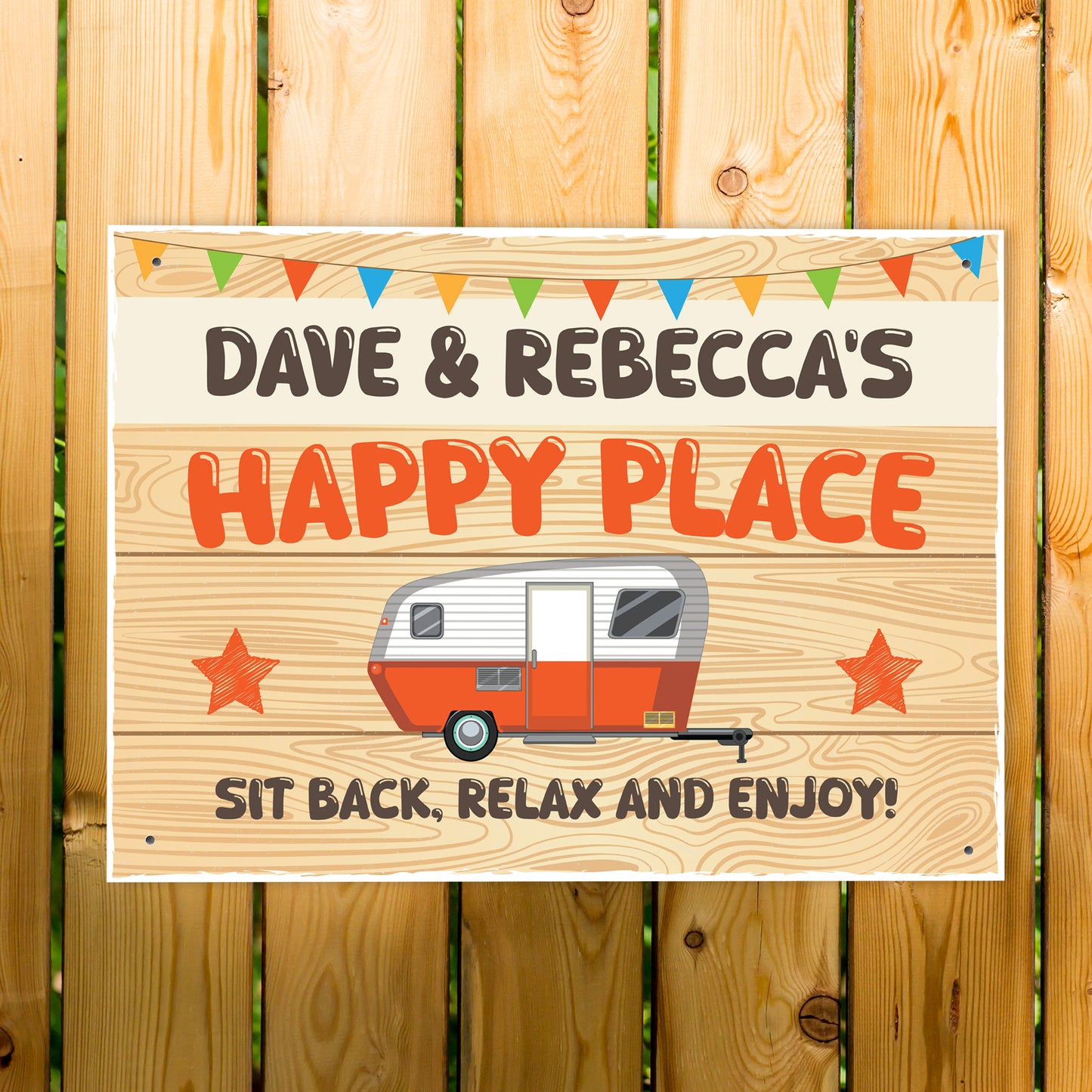 Novelty Gift For Caravan Personalised Sign Funny Caravan Gift