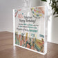 40th Birthday Acrylic Plaque 40th Birthday Gifts for Women