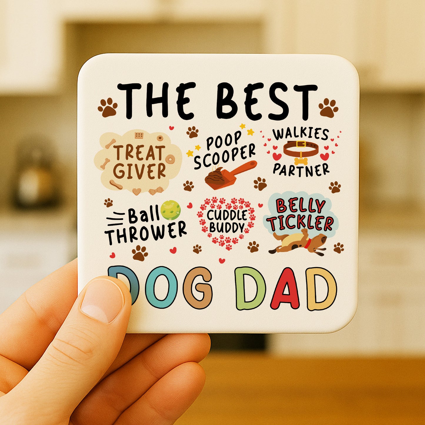 Fathers Day Gift From The Dog Fathers Day Gift For Best Dog Dad