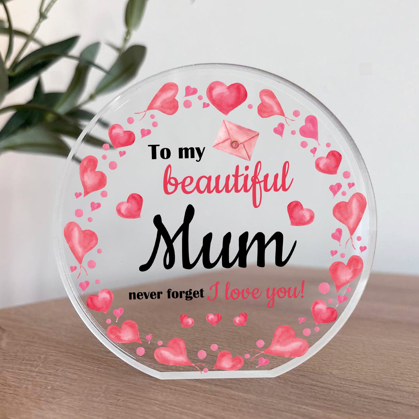 Mum Gifts Best Mum Birthday Gift for Mum Christmas Plaque