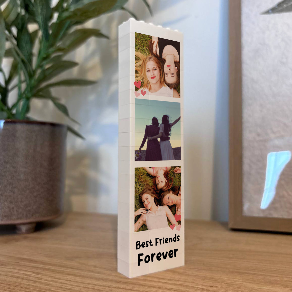 Personalised Best Friend Building Block Best Friend Photo Block