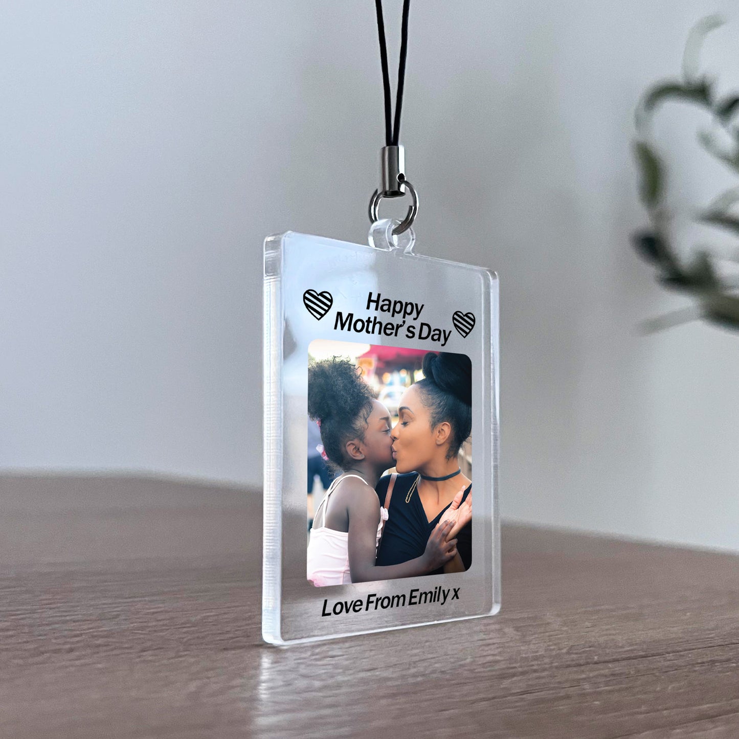 PERSONALISED MOTHERS DAY GIFT FOR MUM Photo Keyring Mum Gift