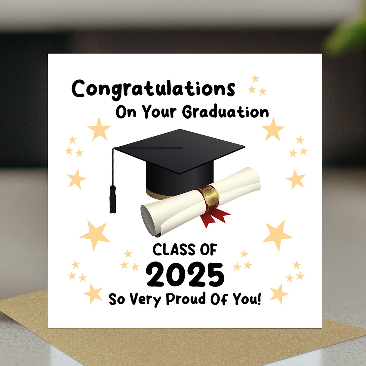 Personalised Graduation Card For Daughter Son Proud Of You Card