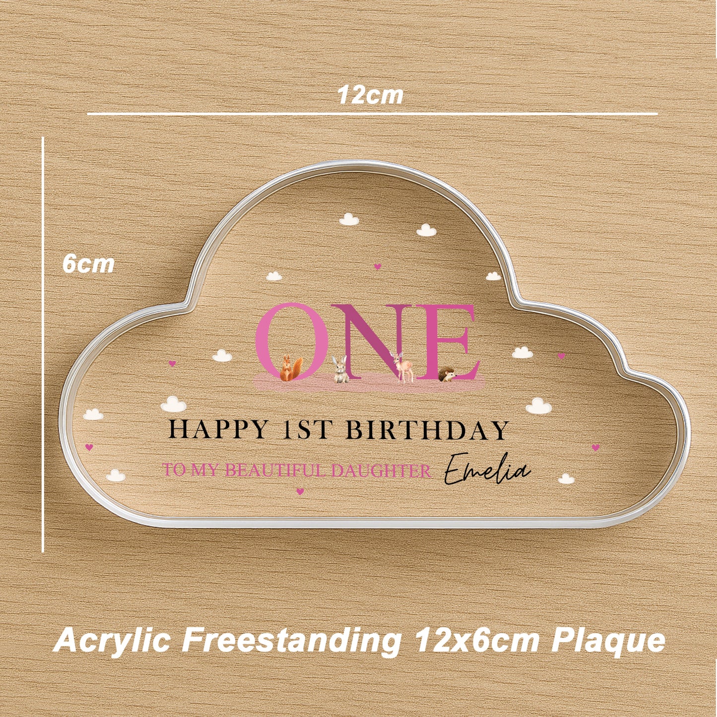 Happy 1st Birthday Gift For Daughter Granddaughter Personalised