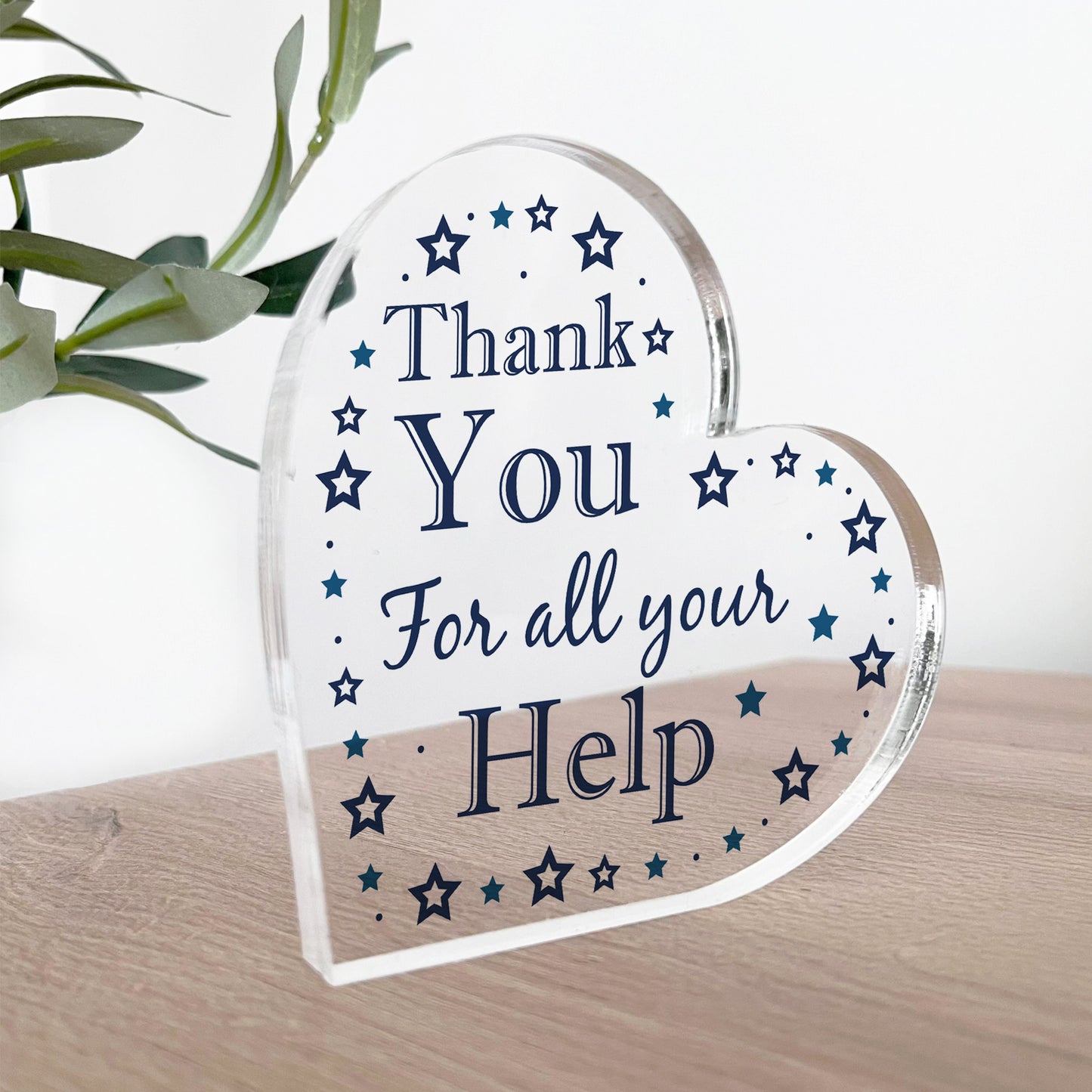 Thank You For All Your Help Gift For Teacher Colleague Volunteer