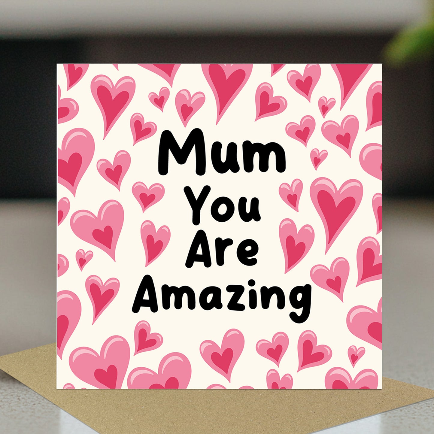 Mothers Day Card Mum Card With Envelope Mum Cards From Daughter