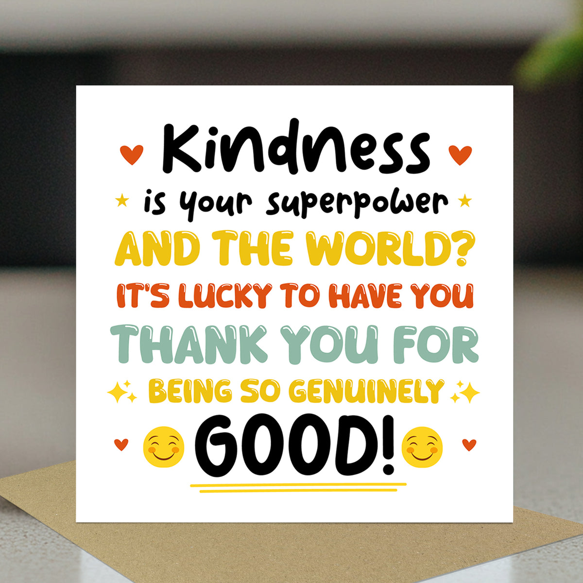 Thank You Card For Best Friend Colleague Volunteer Friend