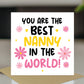 Card For Nanny Birthday Christmas Nanny Card From Grandchildren