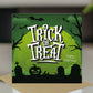Novelty Trick Or Treat Greetings Card With Kraft Envelope