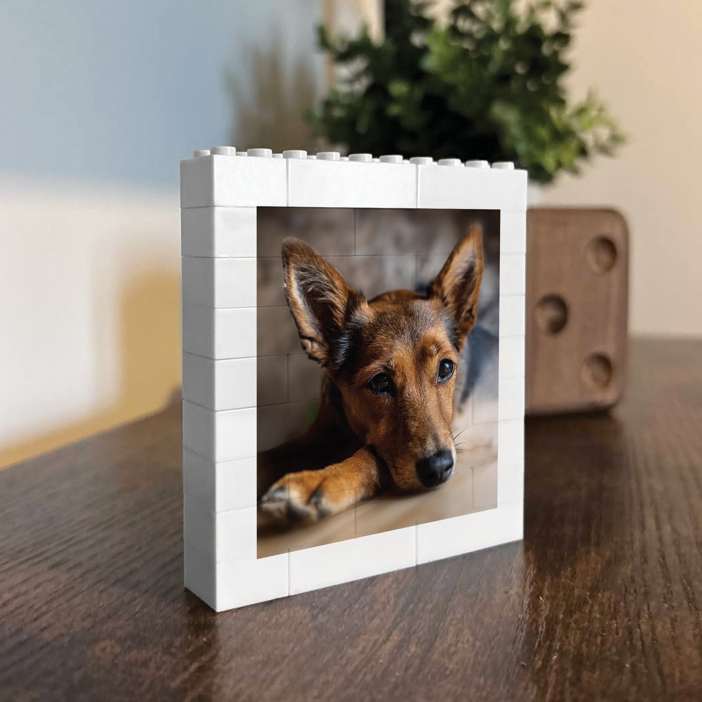 Personalised Dog Photo Plaque Dog Gifts For Dog Lover Block