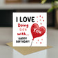 Birthday Card Love Doing Life With You Cute Birthday Card