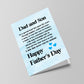 Fathers Day Cards From Son A6 Fathers Day Cards Dad Son Poem