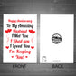 Anniversary Card For Husband Anniversary Cards For Him Thank You