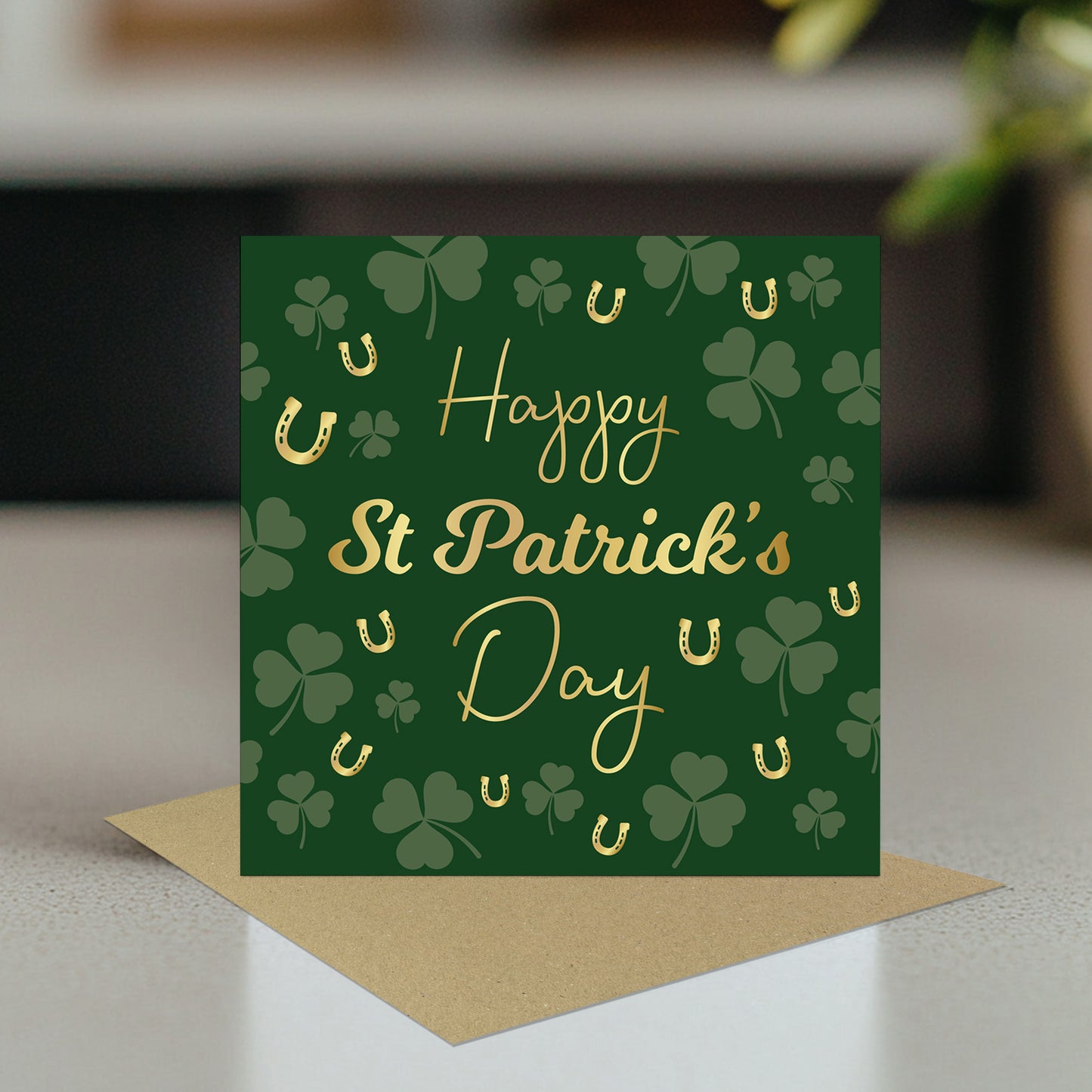 St Patricks Day Card Pack of 2 Happy St Patricks Day For Family