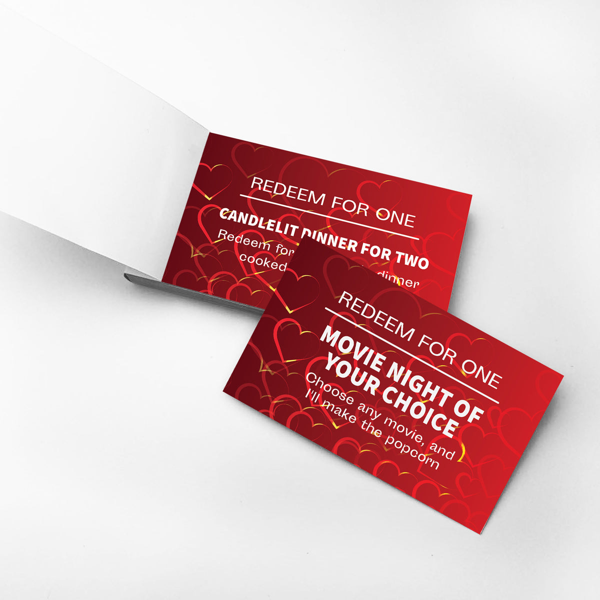 Girlfriend Coupon Book Romantic Idea Valentines Day Anniversary