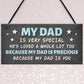 Dad Hanging Plaque Gifts for Dad from Daughter Fathers Day