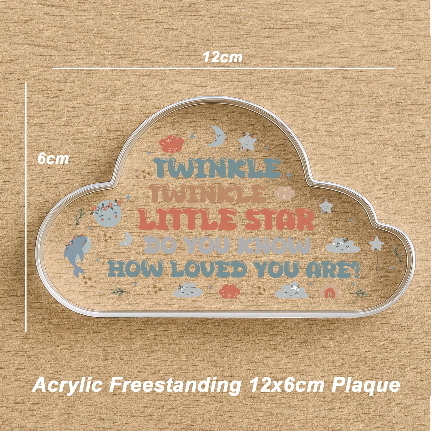 Gift For Baby Girl Baby Shower Gift Loved You Are Cloud