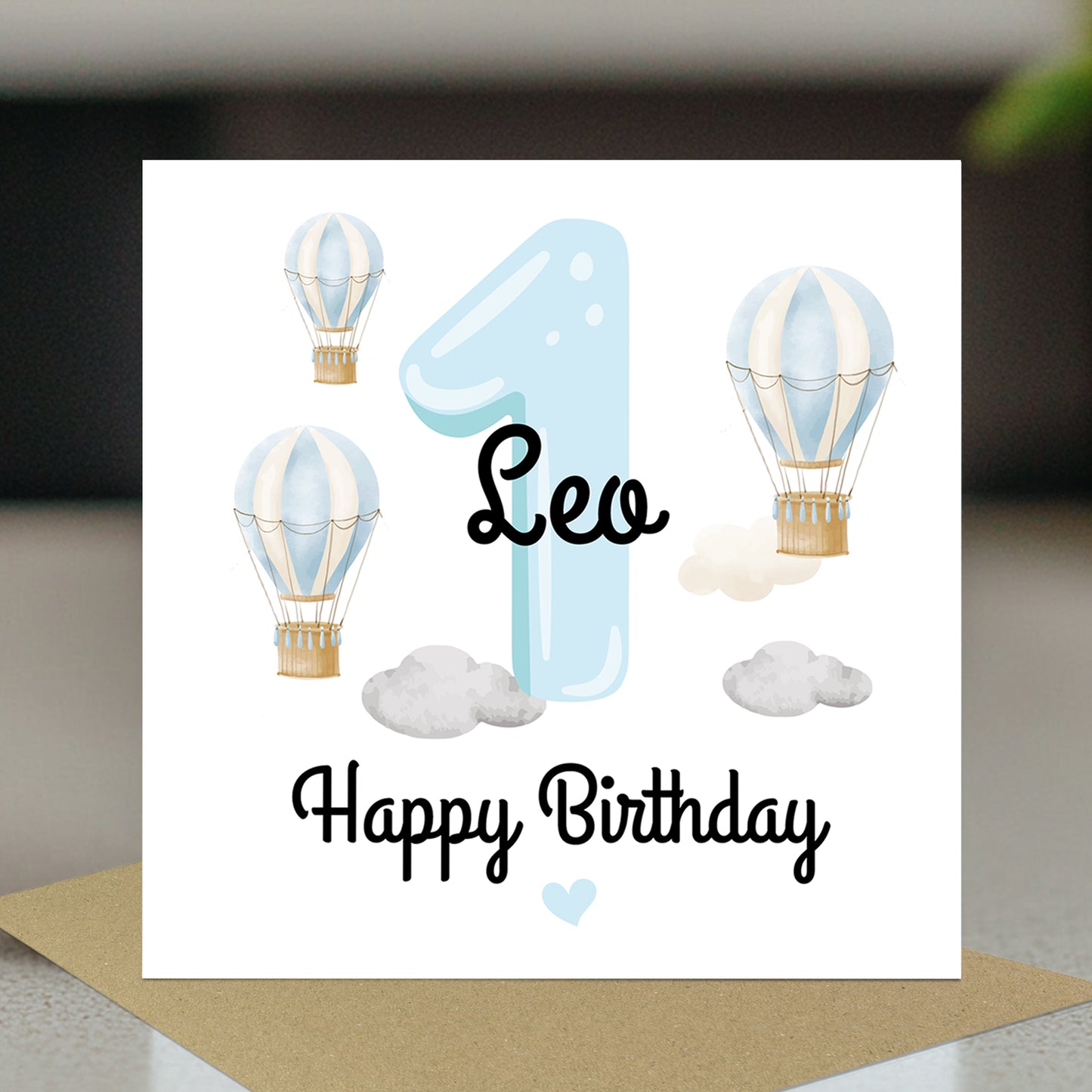 1st Birthday Card For Baby Boy Son Grandson Nephew Brother