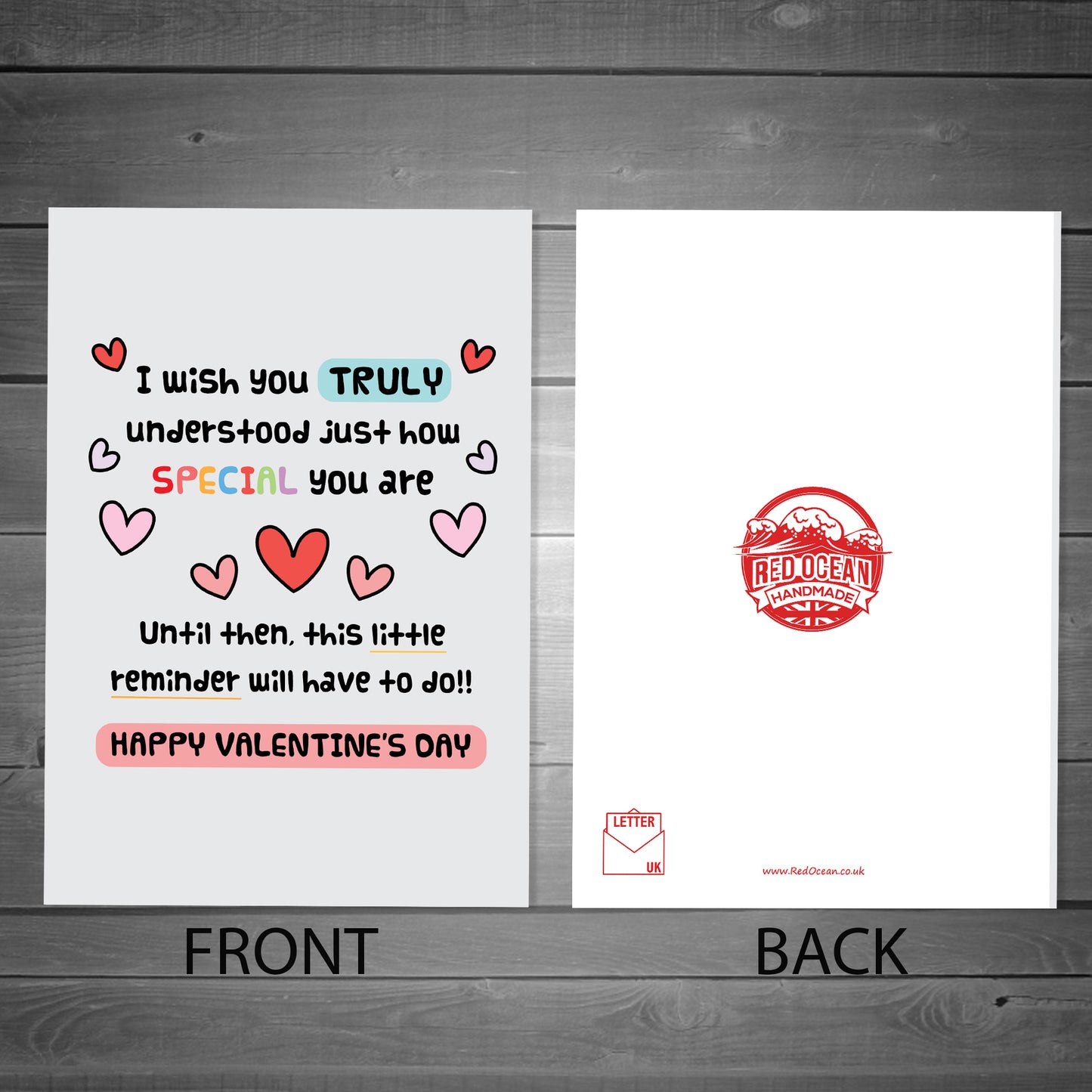 Romantic Valentines Day Card, Valentines Day Card For Him Her