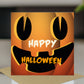 HAPPY HALLOWEEN Card With Pumpkin Halloween Card For Friend
