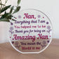 Nan Gifts From Grandchildren Acrylic Nan Gift For Christmas
