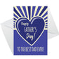 Fathers Day Card Pack Of 6 Card for Dad Grandad For Fathers Day