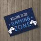 GAMING ZONE Wall Art For Boys Bedroom Games Room Gamer Gift