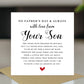 Fathers Day Card From Son Happy Father's Day Card For Dad