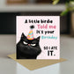 Humorous Birthday Card Happy Birthday for Friends Funny Design