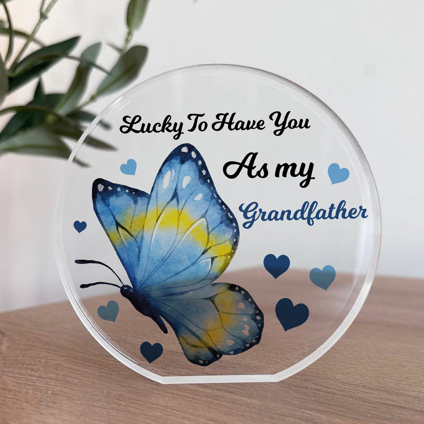 Lucky To Have You As My Grandfather Gift For Grandad