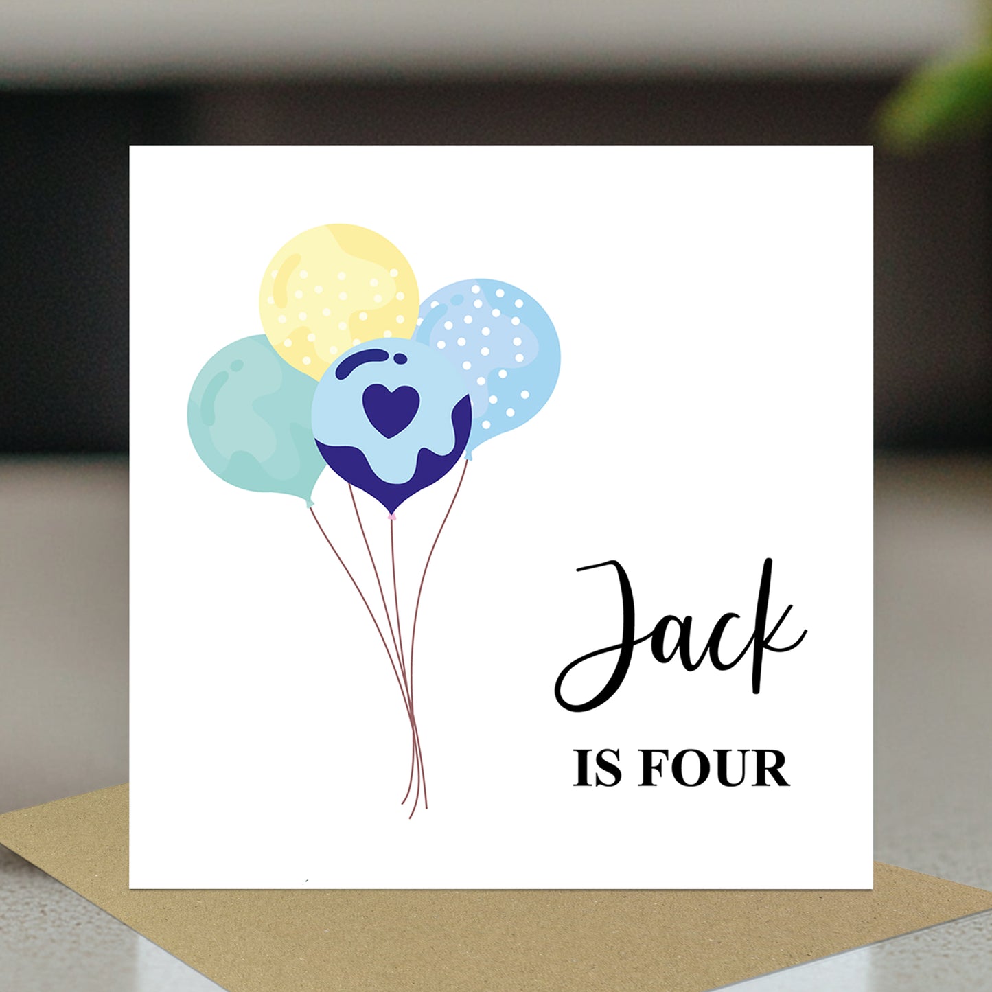 4th Birthday Card For Son Grandson Nephew Brother Personalised