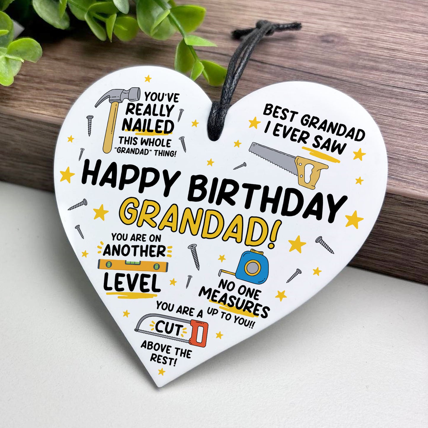 Funny Birthday Gift For Grandad Hammer Tools DIY Grandad Gift