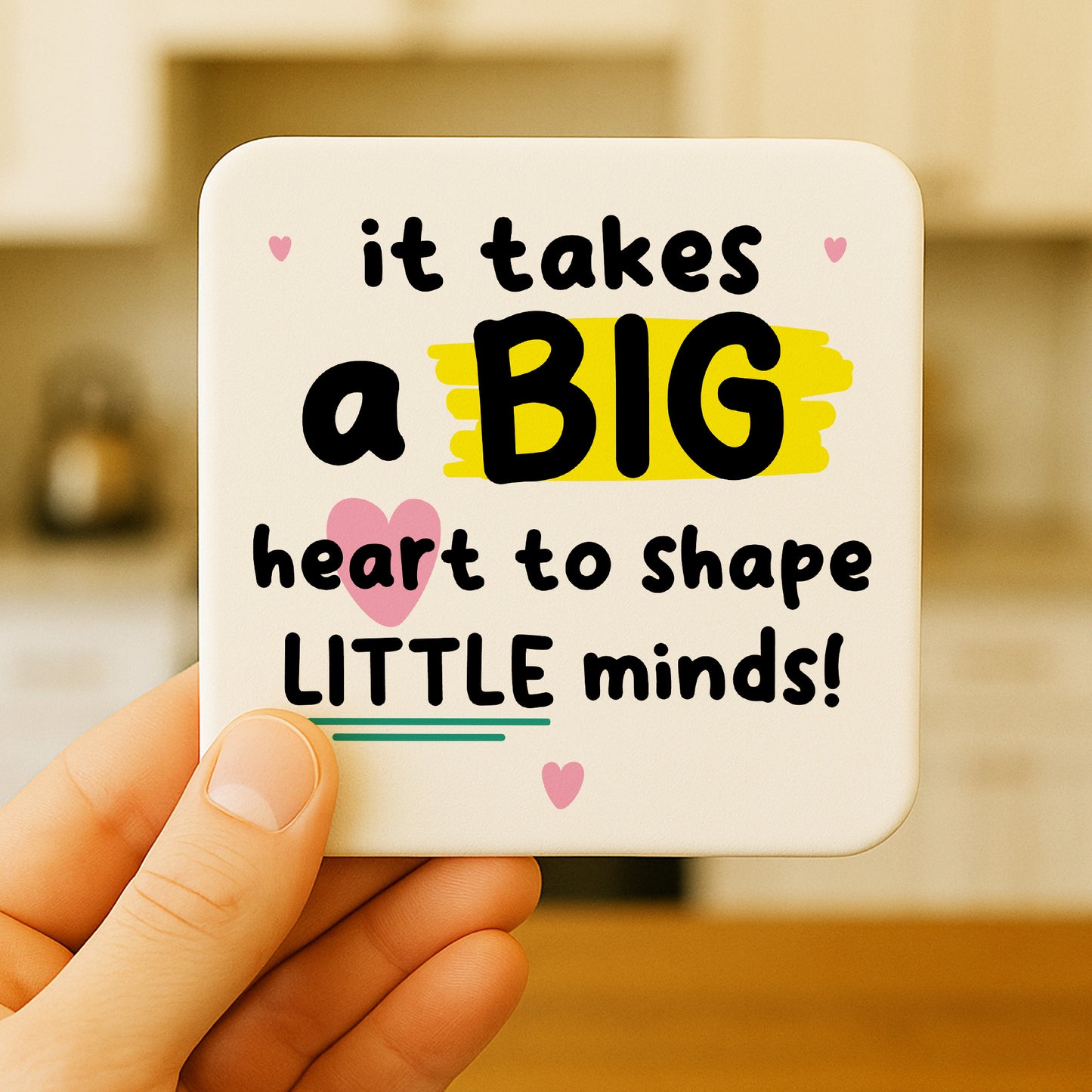 Thank You Gift For Teacher Assistant Gift TEACHER COASTER