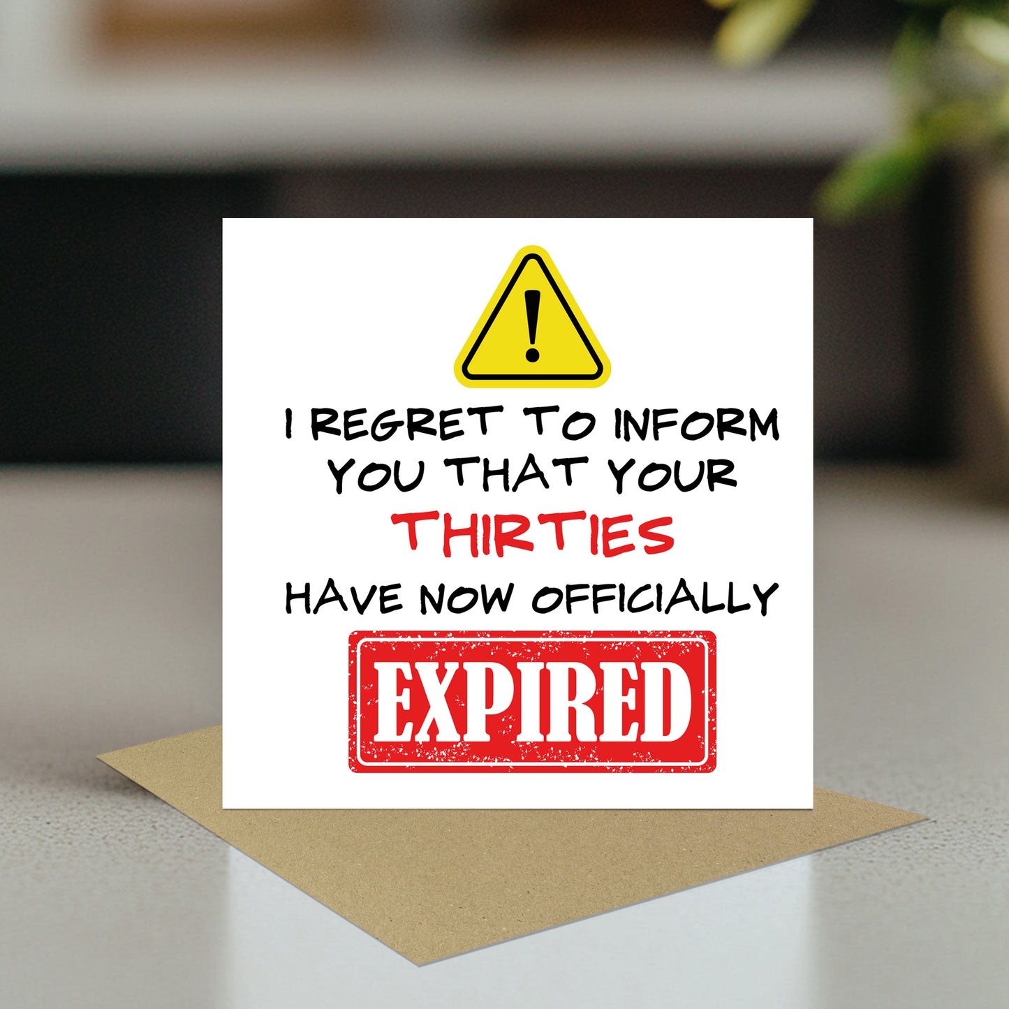 Funny 40th Birthday Cards for Men Women Thirties Have Expired