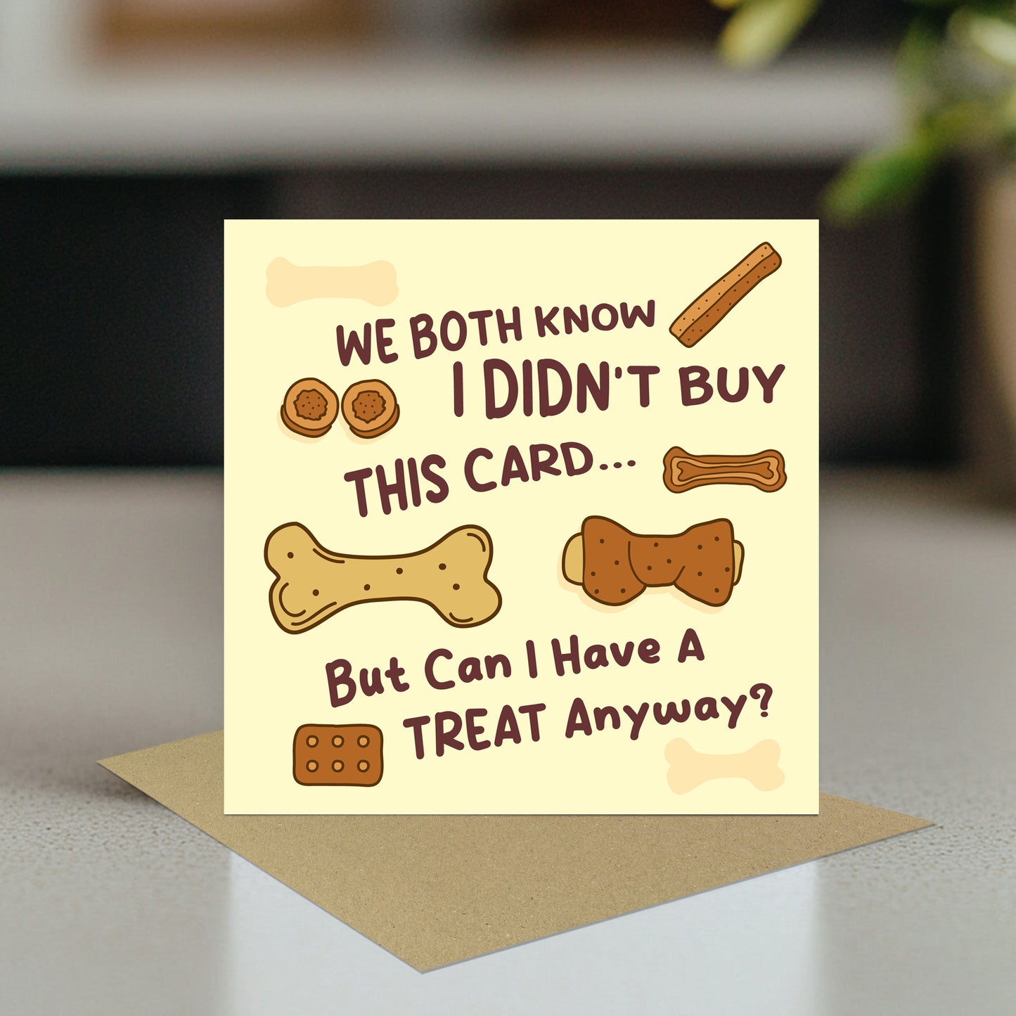 Funny Birthday Card from The Dog Joke Card for Dog Owner