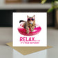 Birthday Card For Her Mum Female Girl Friend Colleague Funny Cat