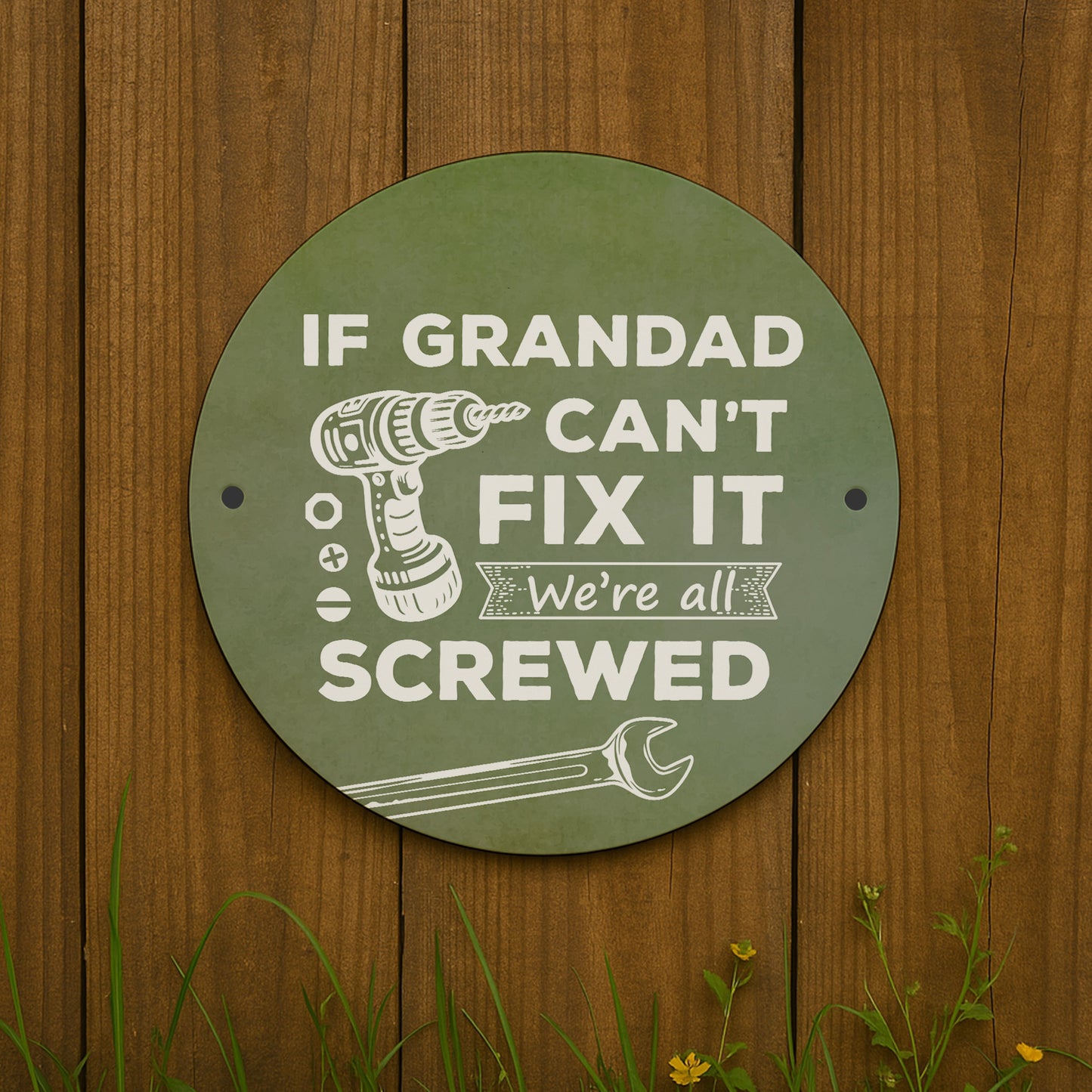 Funny Gift For Grandad For Birthday Fathers Day Cant Fix It