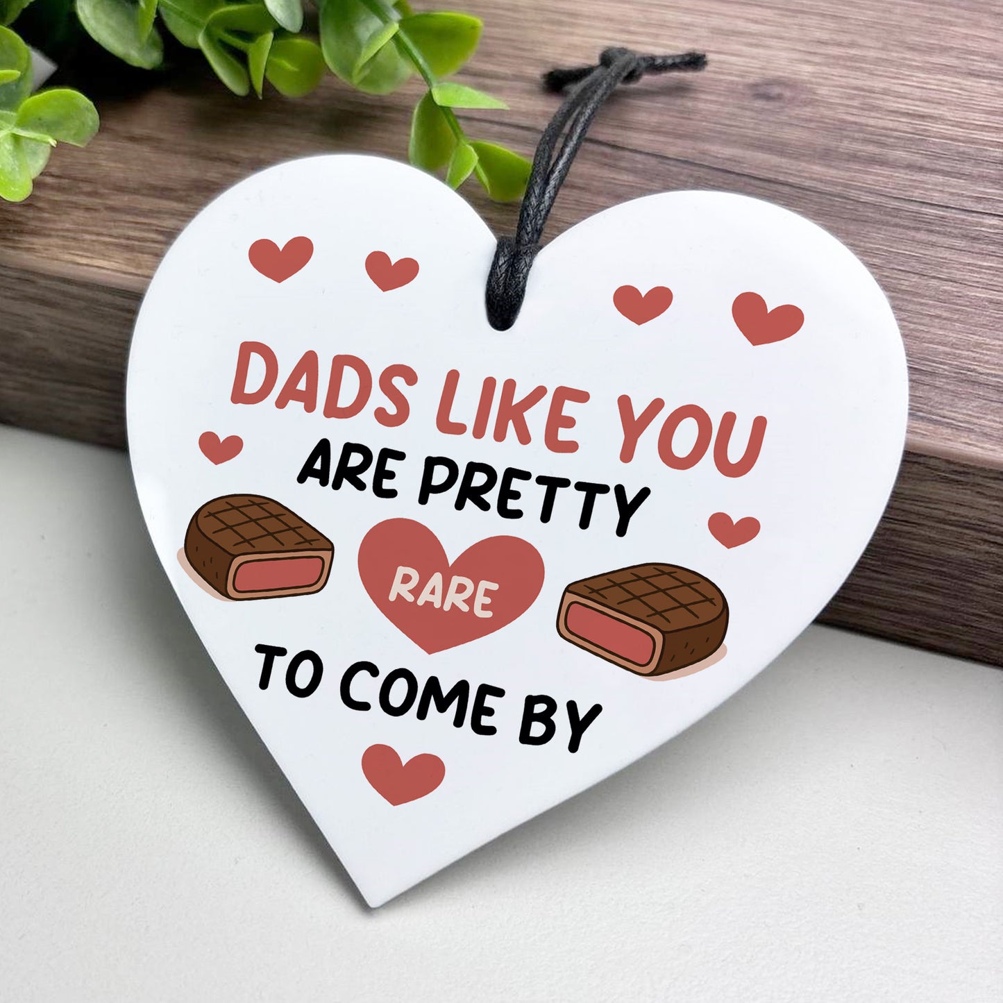 Funny Gifts For Dad Dads Rare To Come By Heart Plaque Dad Gifts