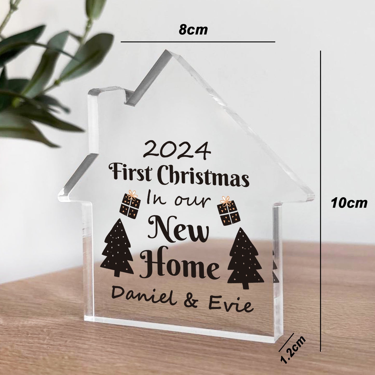Personalised First Christmas In Our New Home Gifts for Friends