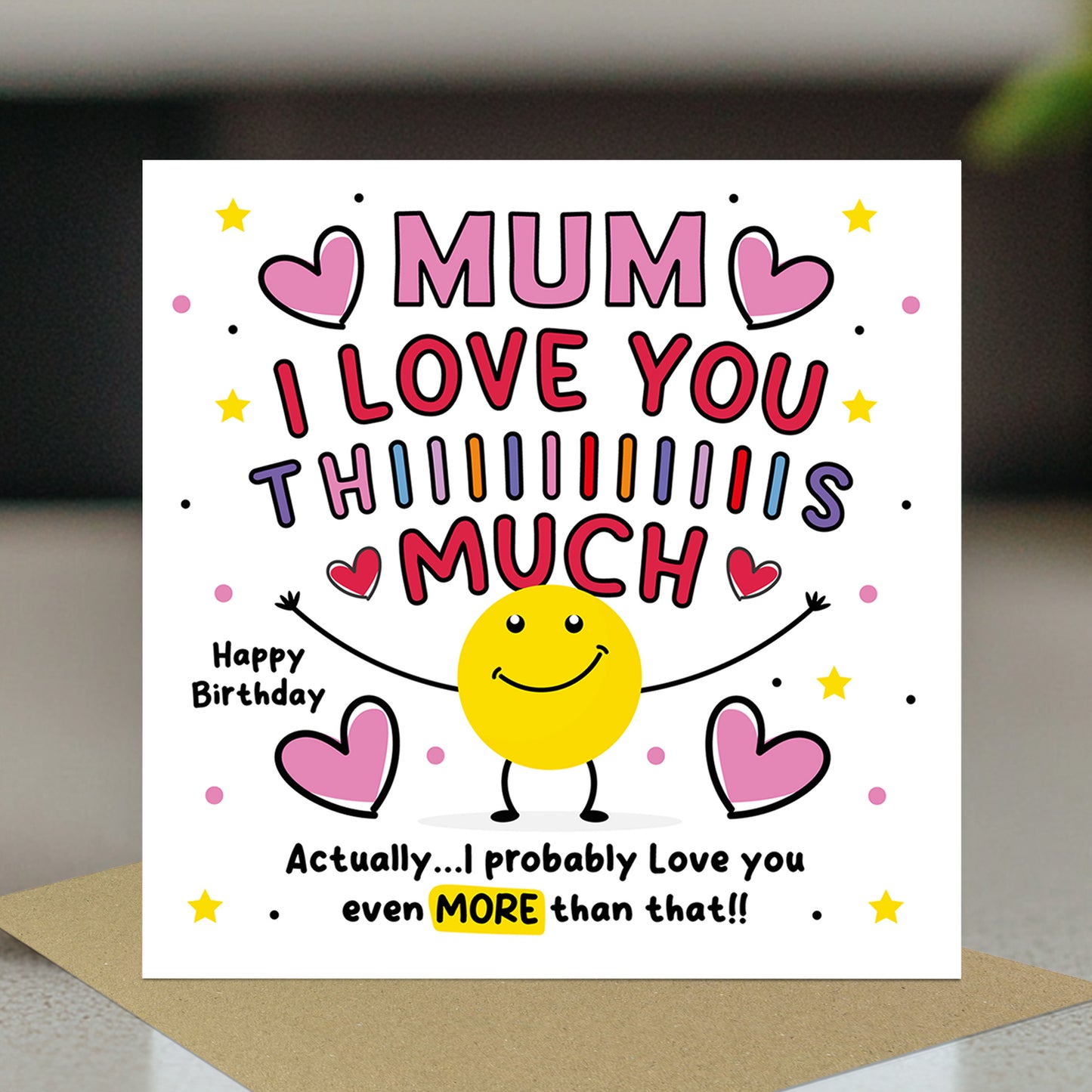 Mum Birthday Card For Her Mum Cards From Children Daughter Son