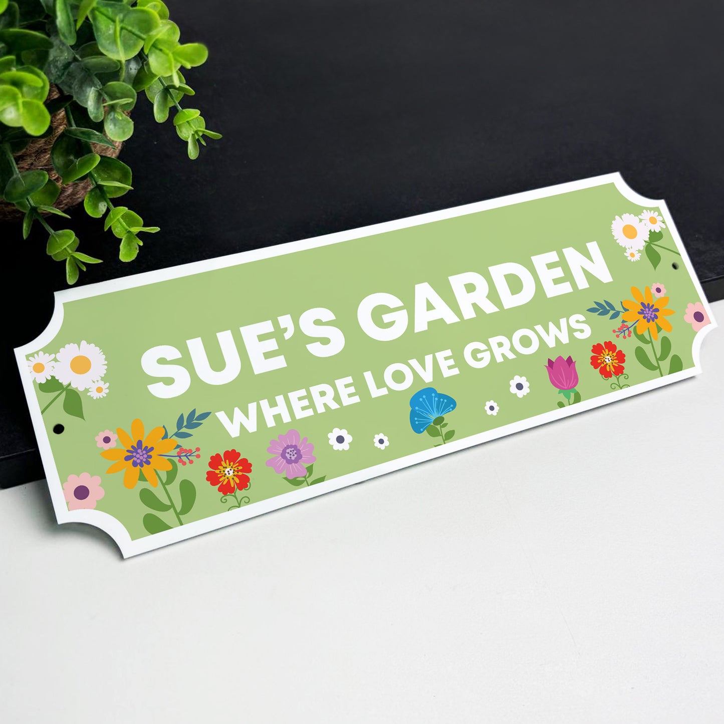 Garden Welcome Signs Personalised Outdoor Garden Shed Sign Yard