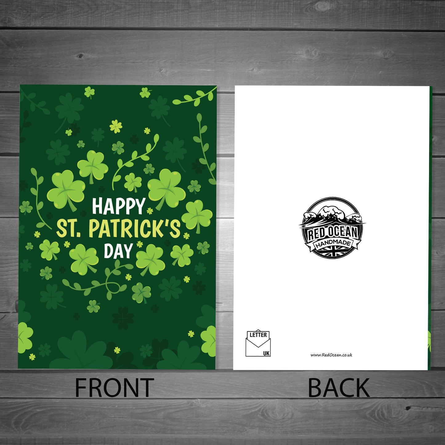 Happy St Patricks Day Greetings Card Lucky Irish Card For Family