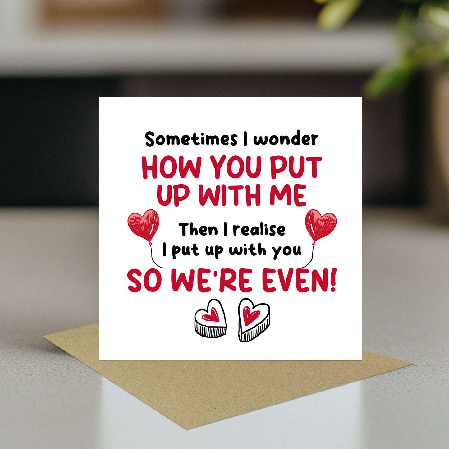 Funny Valentines Card Wedding Anniversary Card Birthday Cards