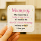 Gifts For Mummy MUMMY COASTER Mummy Birthday Gift From Daughter