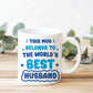 World's Best Husband Mug, Gifts For Him, Husband Birthday Gift