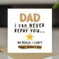 Fathers Day Card Funny For Dad Joke Happy Father's Day Card