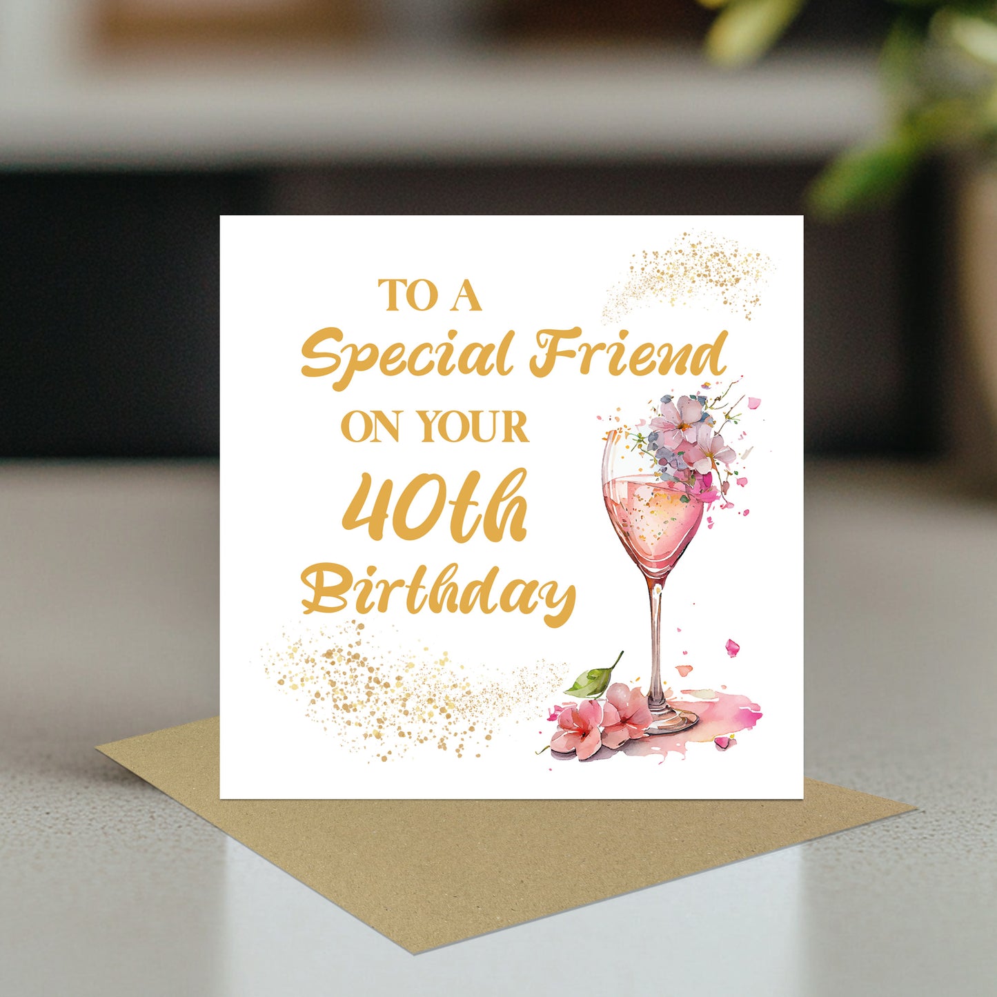 Special 40th Birthday Card for Mum Auntie Friend Best Friend