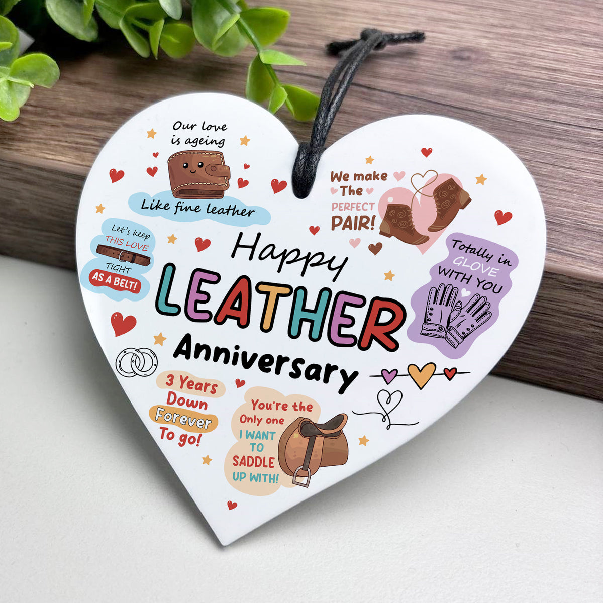 Funny 3rd Anniversary Gift Wood Anniversary Gifts For Husband