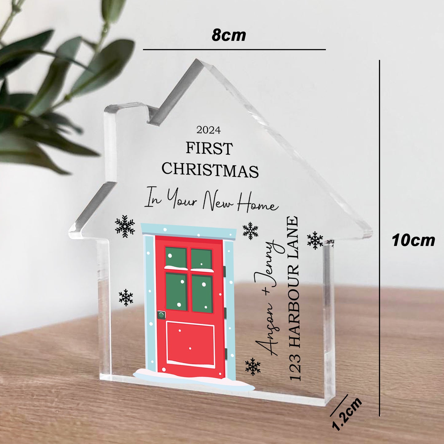 First Christmas In Your New Home Christmas Ornament For Family