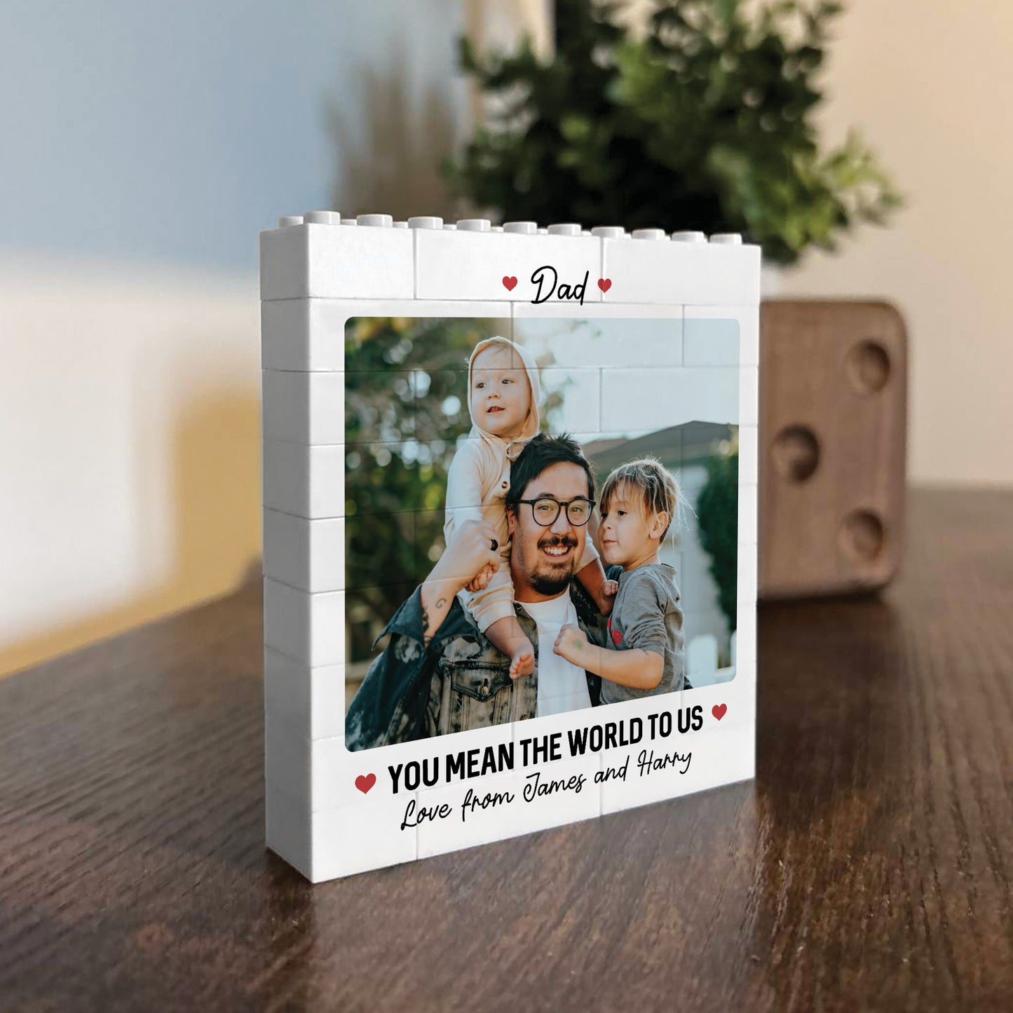 Personalised Gift For Dad For Fathers Day Birthday Puzzle Gift